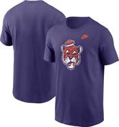Nike Men's Nike Purple Clemson Tigers Legacy Alternate Logo T-Shirt