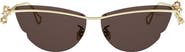 DIOR Lily B1U Oversize Cat Eye Sunglasses