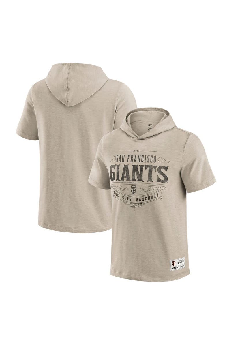 Darius Rucker Collection by Fanatics Men's Darius Rucker Collection by Fanatics  Tan San Francisco Giants Hooded T-Shirt, Main, color, Tan