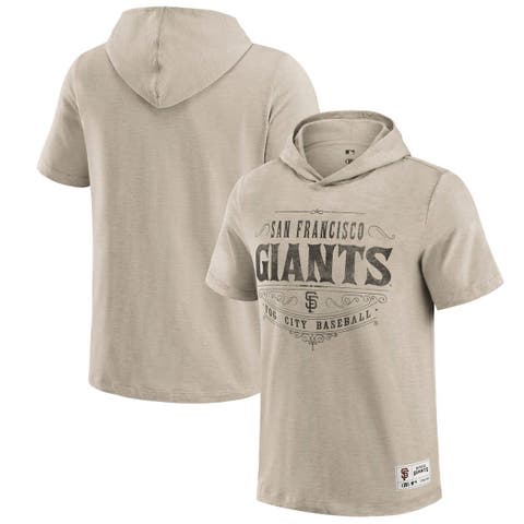 Men's Darius Rucker Collection by Fanatics  Tan San Francisco Giants Hooded T-Shirt