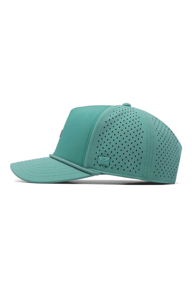 Odysea Rope Bulls Icon Hydro Performance Snapback Hat, Alternate, color, WHATAMELIN