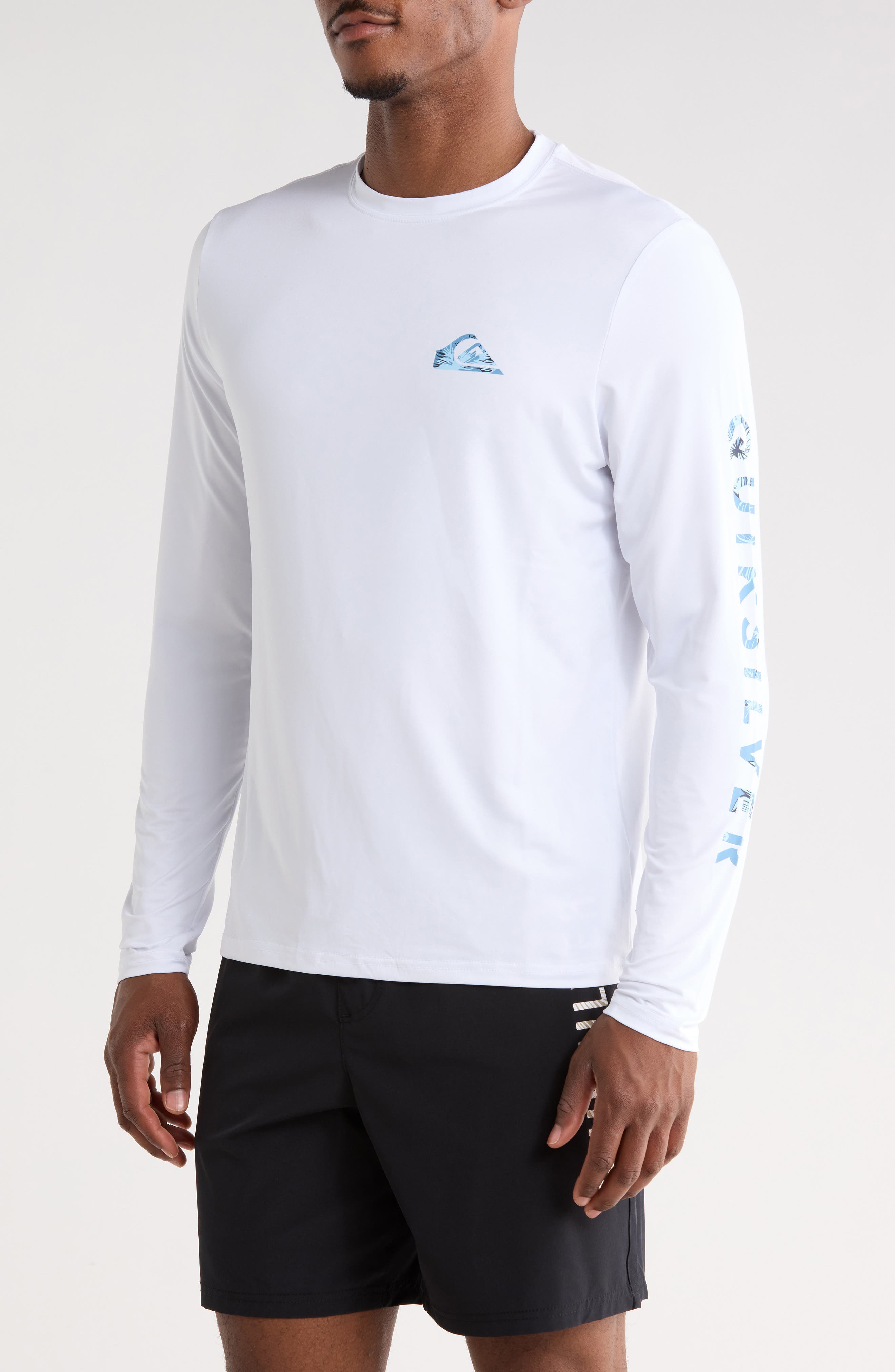 Quiksilver Logo Graphic Sun Shirt