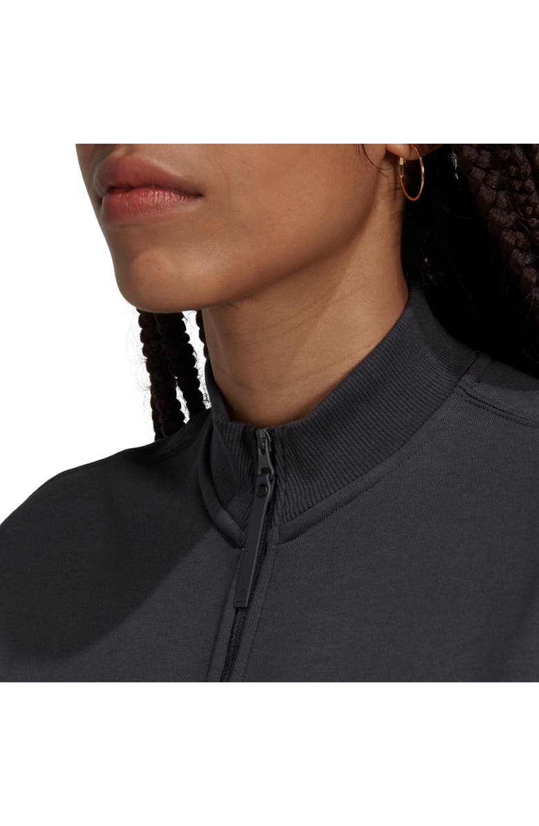 ADIDAS SPORTSWEAR Half Zip Sweater Dress, Alternate, color, 