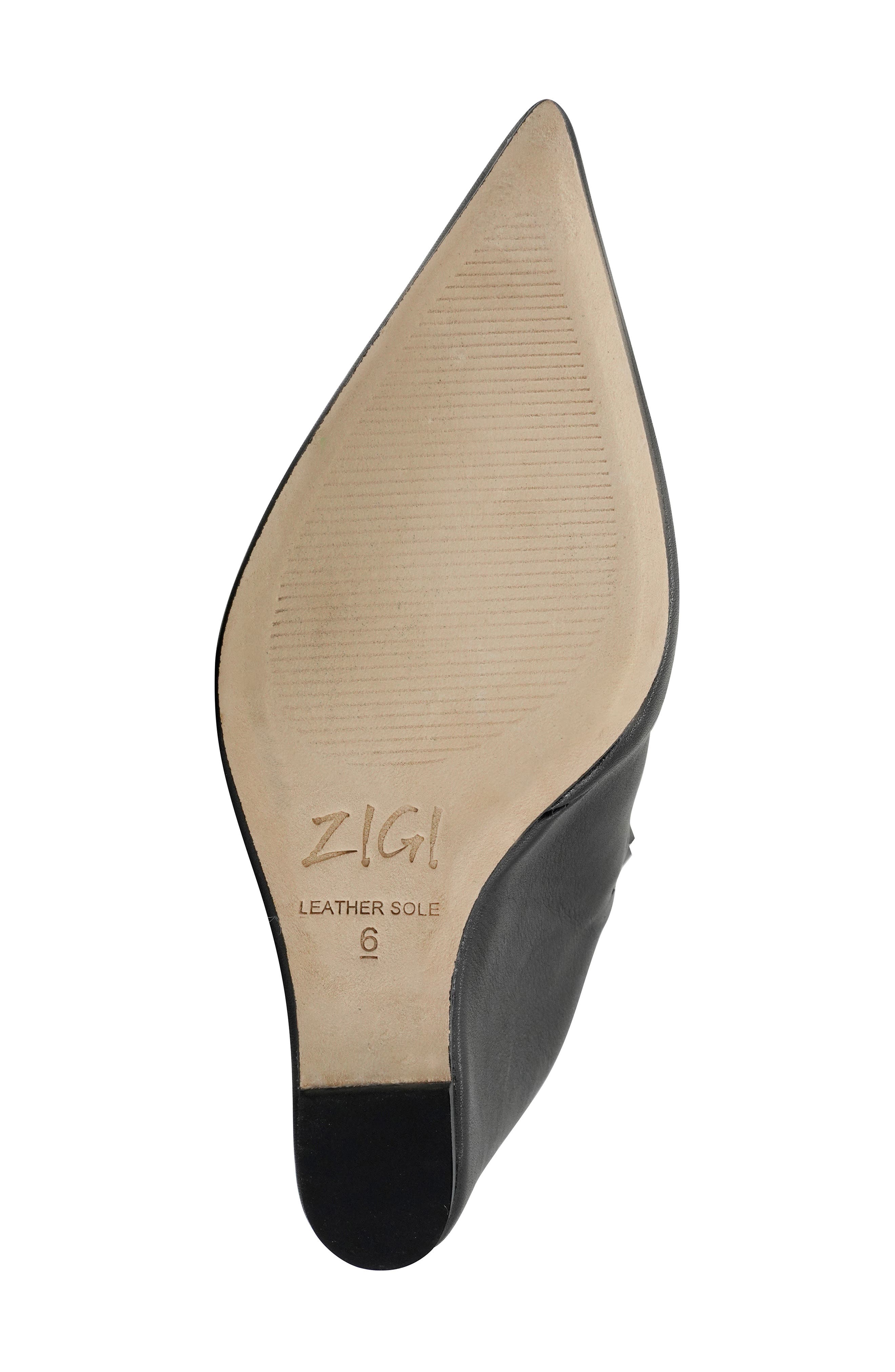 ZIGI Germany Pointed Toe Wedge Bootie, Alternate, color, 