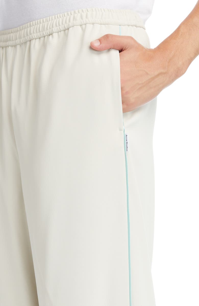 Acne Studios Piped Straight Leg Pants, Alternate, color, 