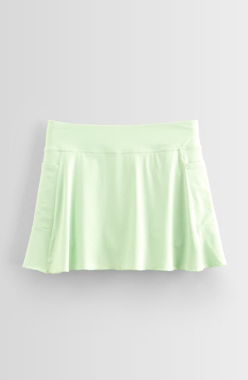 Zella Girl Kids' Pocket Skort in Green Verde 