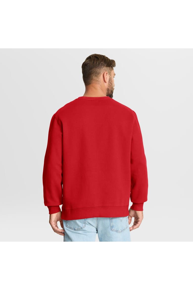 Men's Fanatics Red Kansas City Chiefs Direct Handoff Legacy Pullover Sweatshirt, Alternate, color, Red