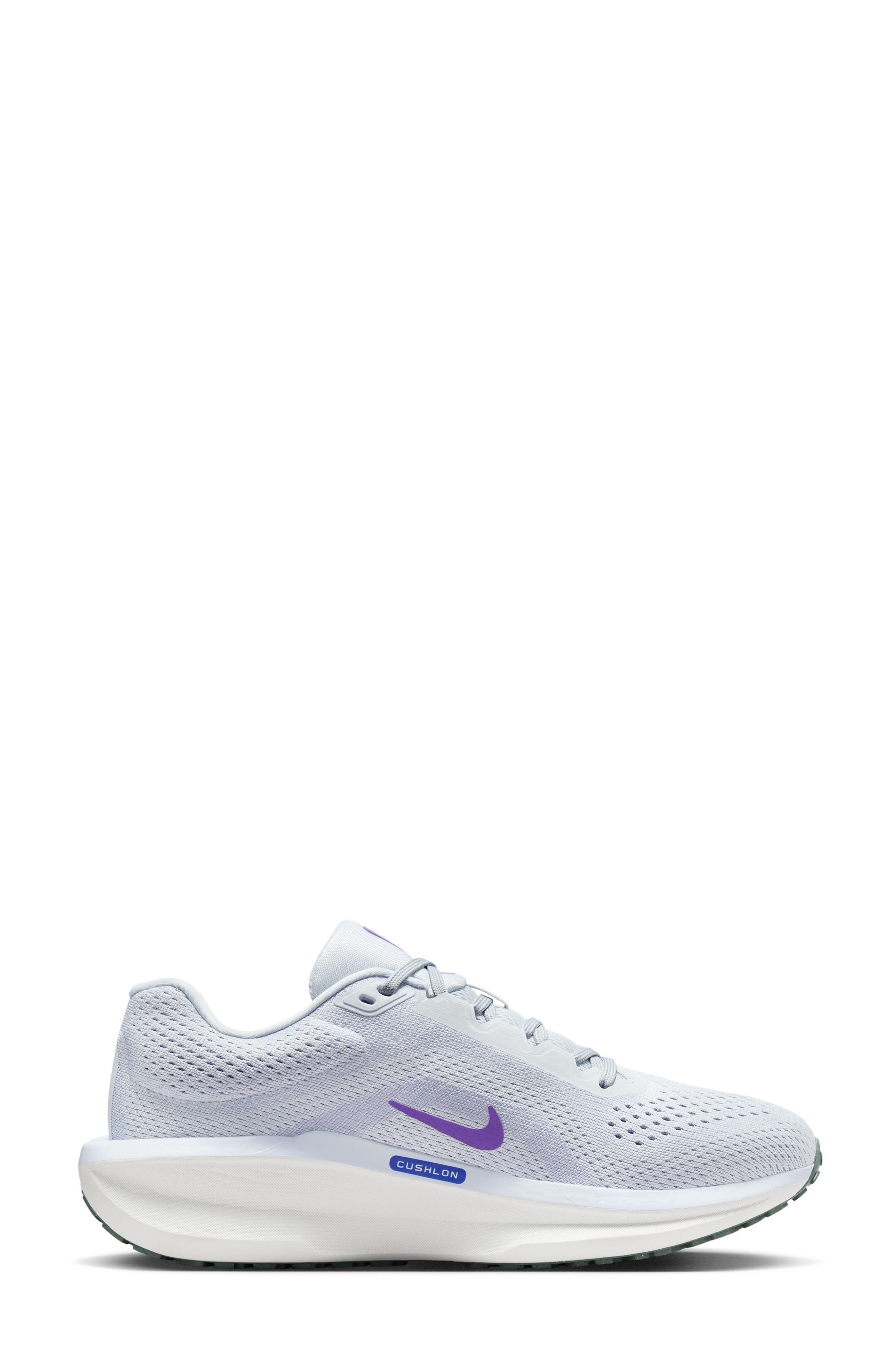 Nike Air Winflo 11 Running Shoe, Alternate, color, Platinum/ Ghost/ Violet