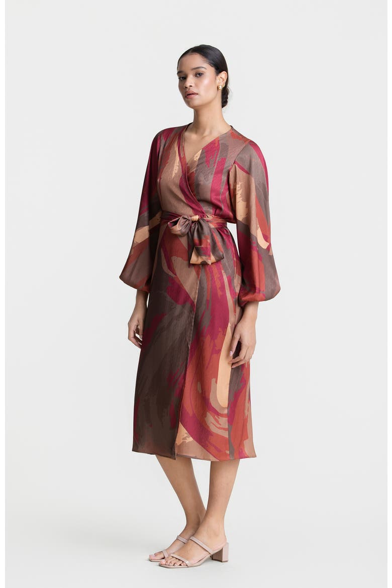 Lala Dress, Alternate, color, Aura Rouge