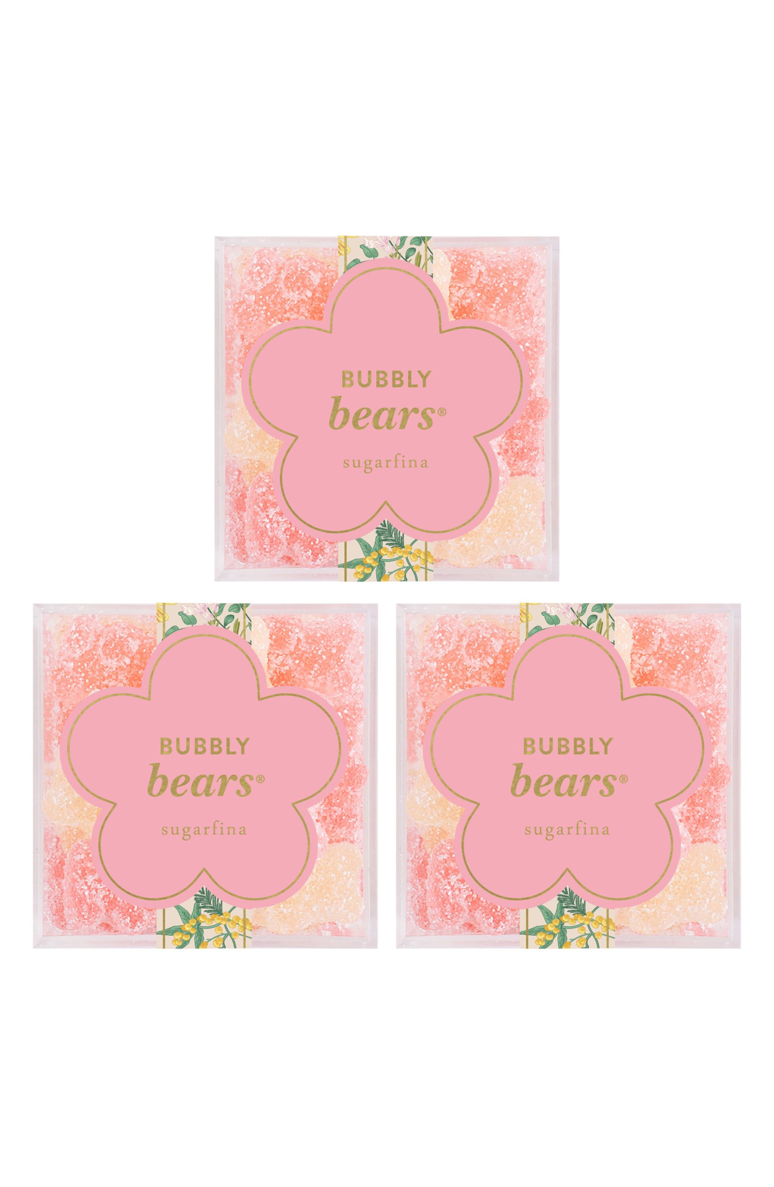 sugarfina Bubbly Bears® Set of 3 Gummy Candy Cubes