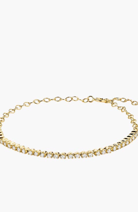 Diamond Half Tennis Bracelet