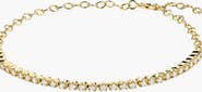 MEJURI Diamond Half Tennis Bracelet