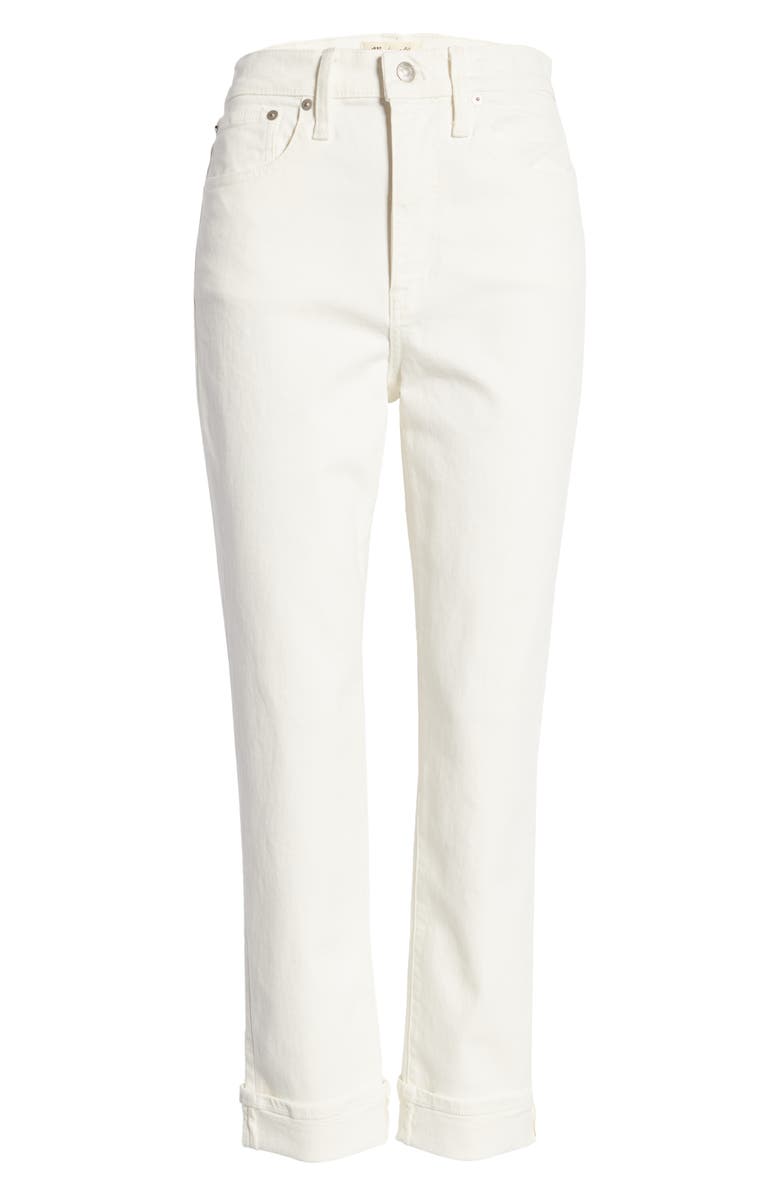 Madewell High Waist Slim Boyfriend Jeans, Alternate, color,