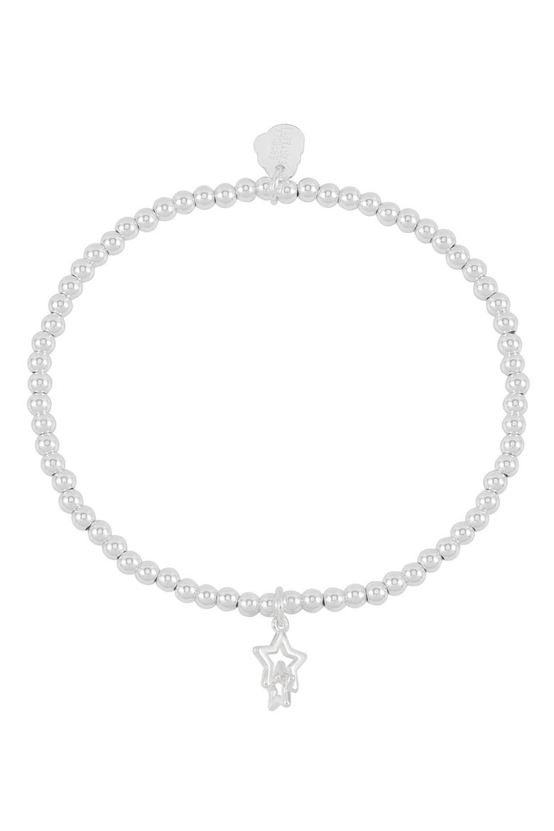 Double Star Sienna Bracelet, Main, color, SILVER