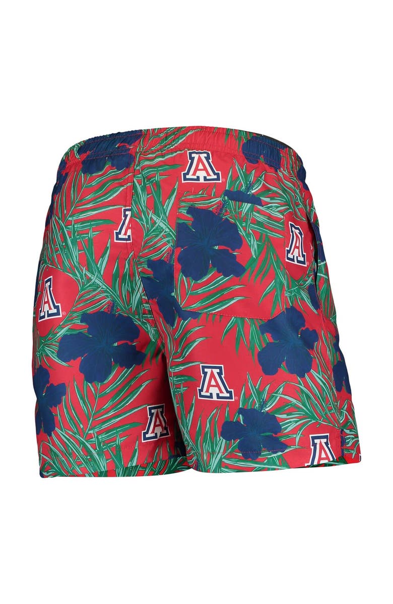 FOCO Men's Red Arizona Wildcats Swimming Trunks, Alternate, color, 