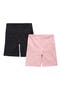 Set of 2 Lux High Waist Bike Shorts