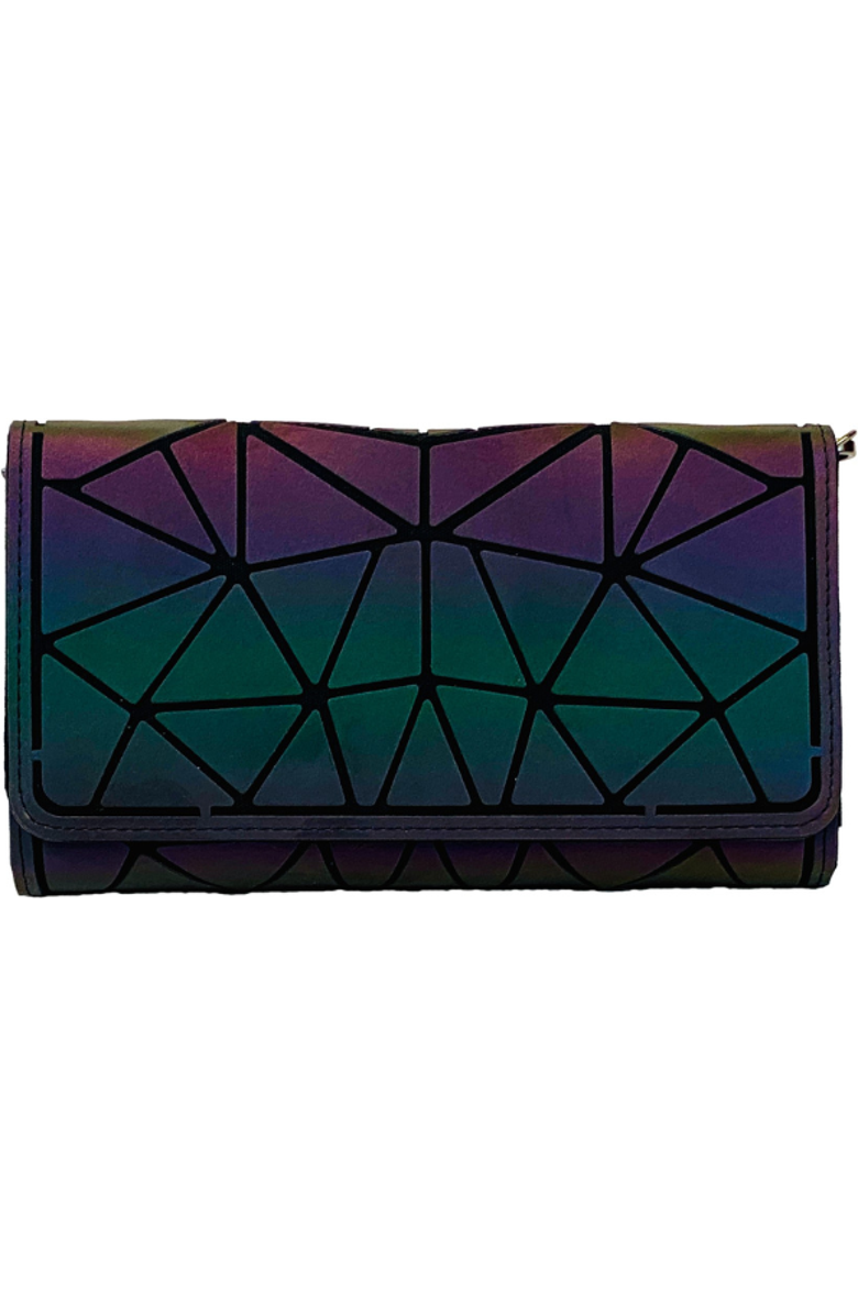Yozuey Holographic Purse, Main, color, Multi-Color