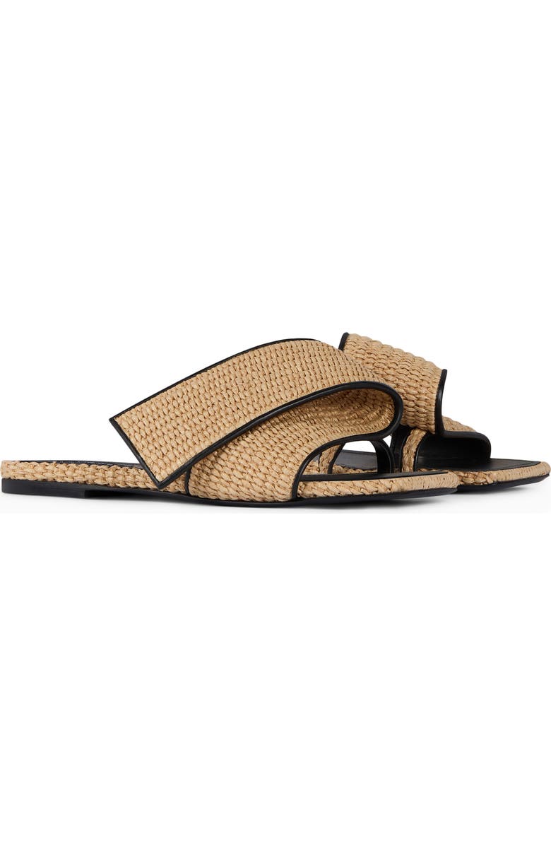 Givenchy Twisted Ribbon Sandal, Alternate, color, Natural