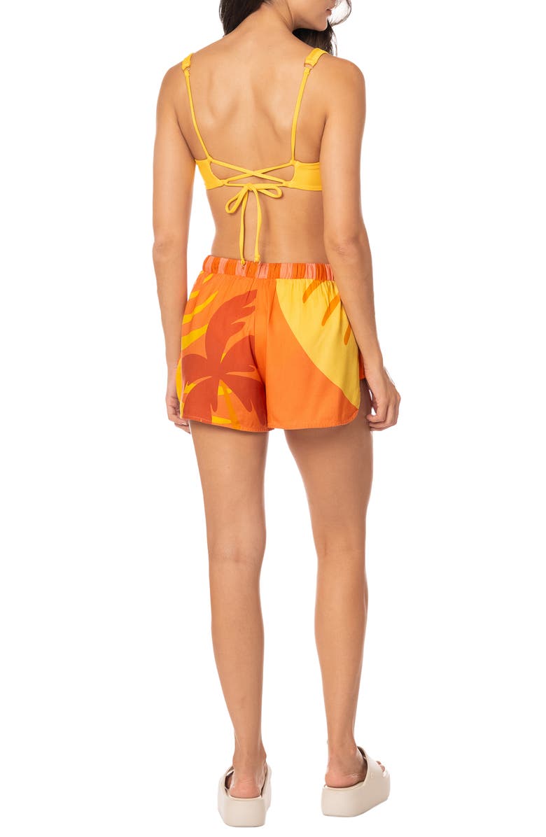 Maaji Instintc Print Ryto Cover-Up Shorts, Alternate, color, 