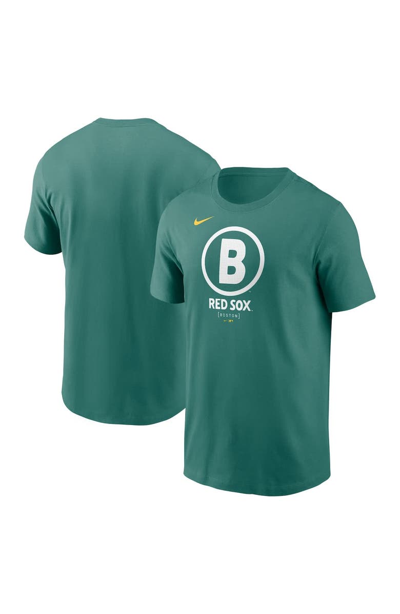 Nike Men's Nike Green Boston Red Sox 2025 City Connect Logo T-Shirt, Main, color,