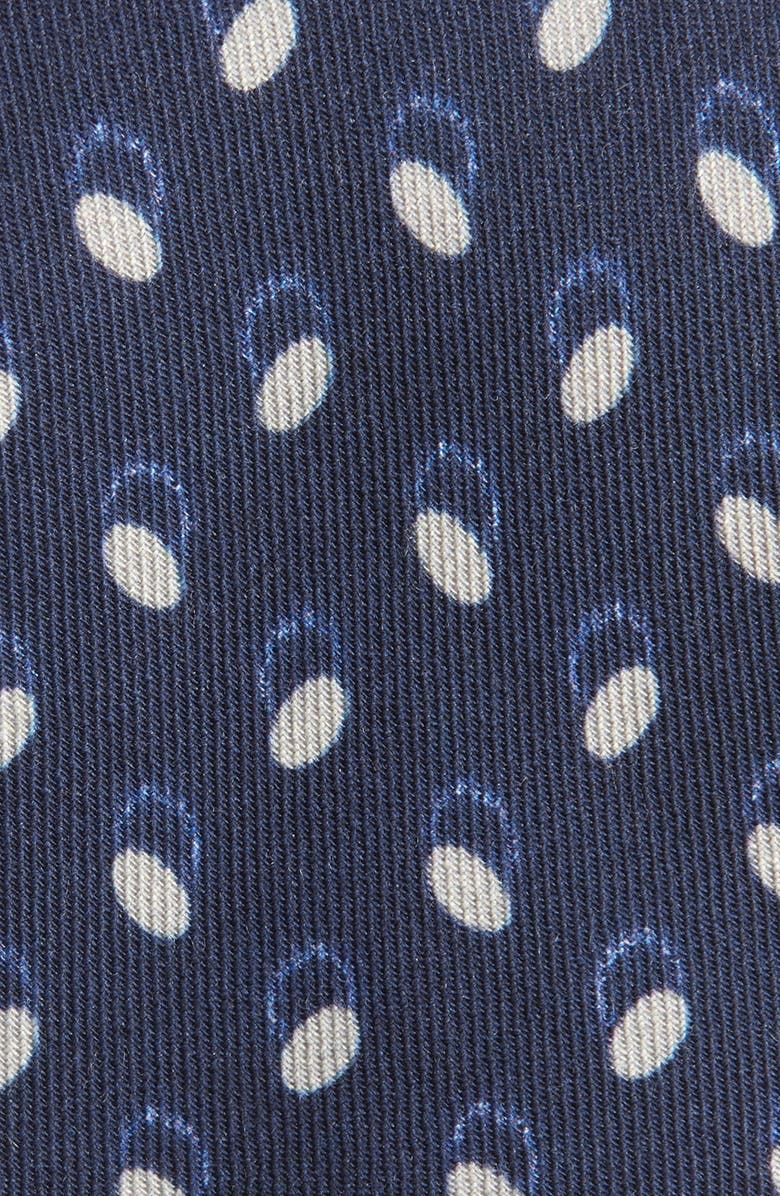 BOSS Polka Dot Jacquard Wool & Silk Tie, Alternate, color,