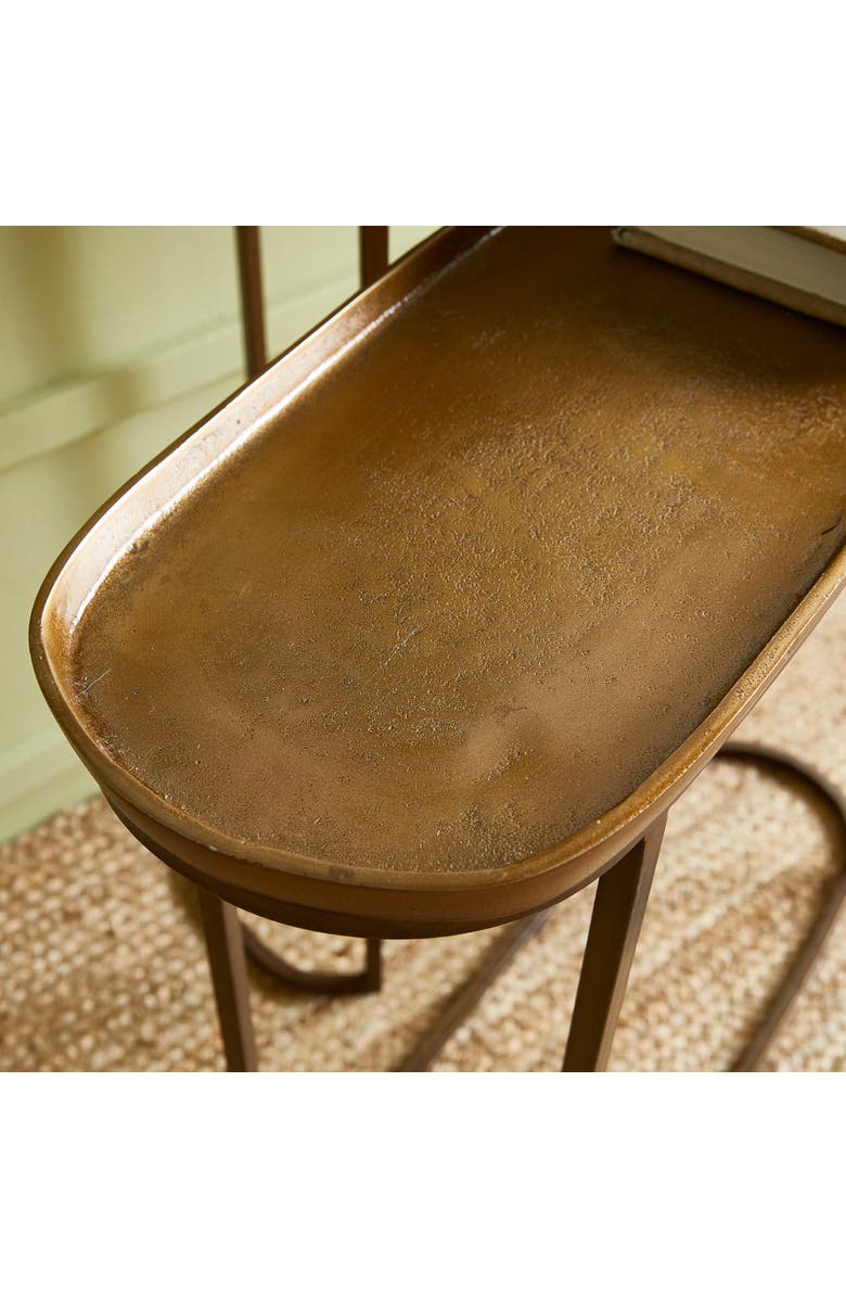 Napa Home & Garden Ziva Console Tables Set of 2, Alternate, color, Gold