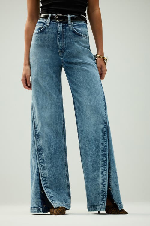 Hudson Jeans James High-rise Wide Leg W/ Forward Seam In Primetime