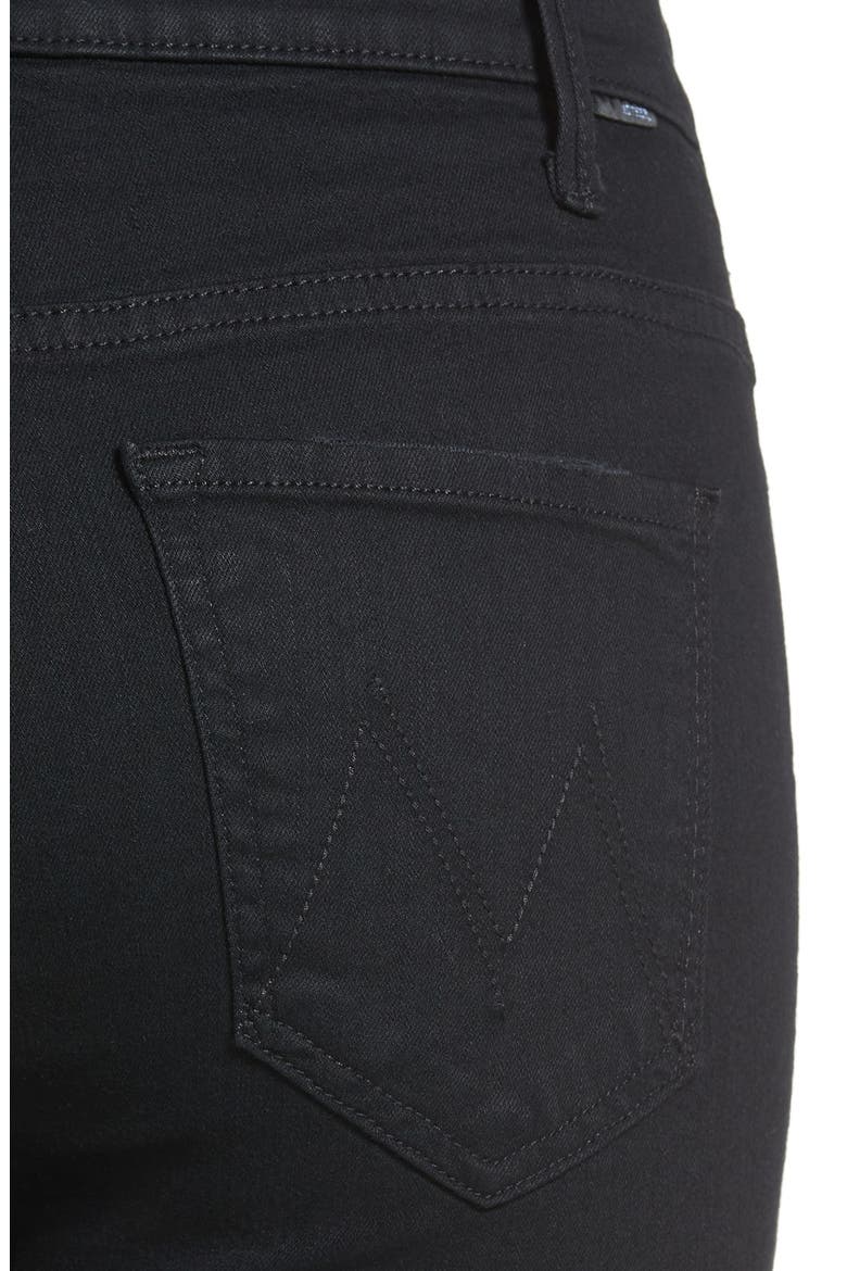 The Hustler High Waist Ankle Fray Jeans, Alternate, color, NOT GUILTY