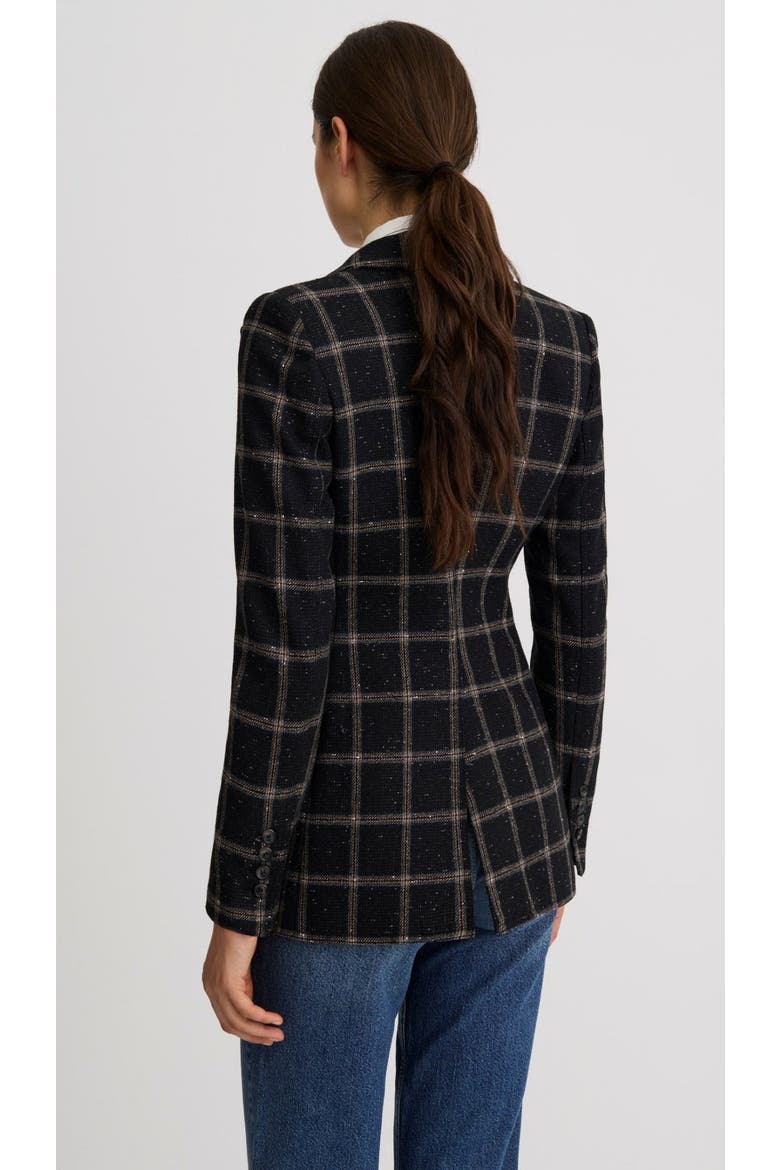Patch Pocket Birkin Blazer, Alternate, color, Black Plaid