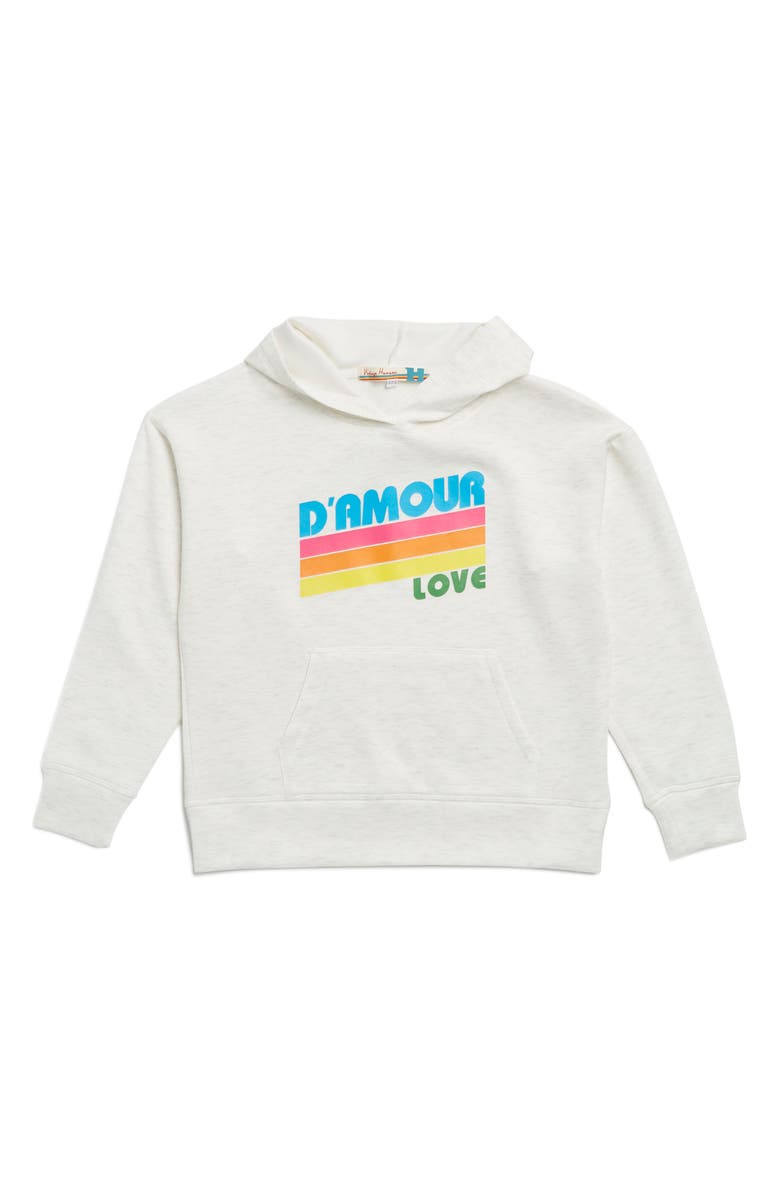 Vintage Havana Kids' Amour Love Cloud Graphic Hoodie, Main, color,