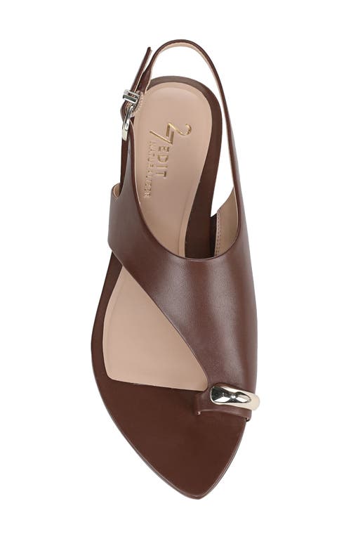 27 Edit Naturalizer Via Slingback Pointed Toe Sandal In Cappuccino