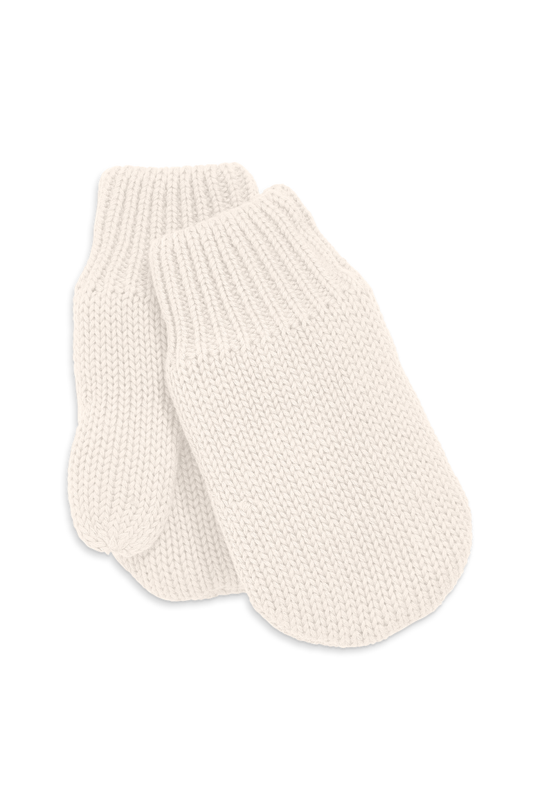 Baby Knit Mittens, Main, color, Oat
