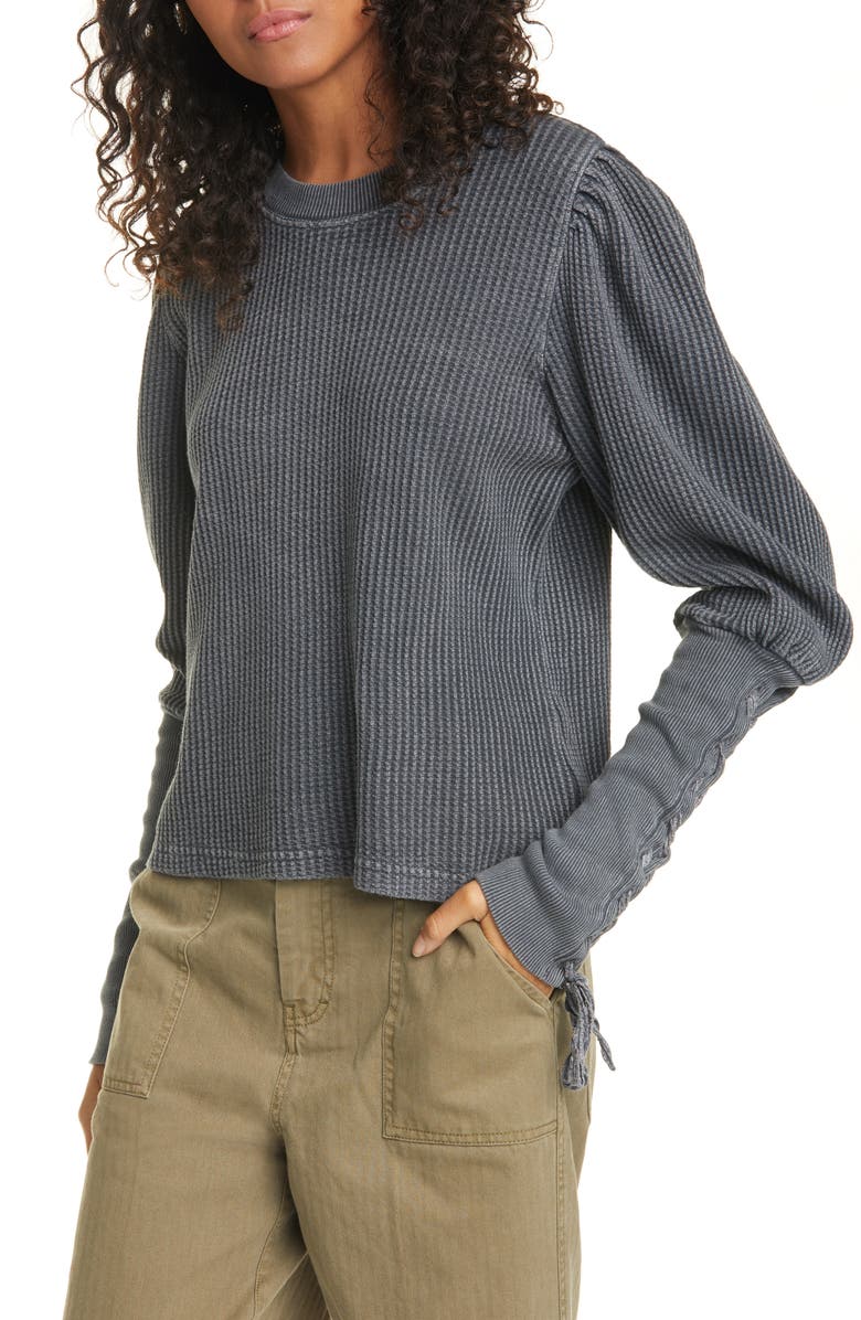 Free People Tasha Thermal Shirt, Main, color,