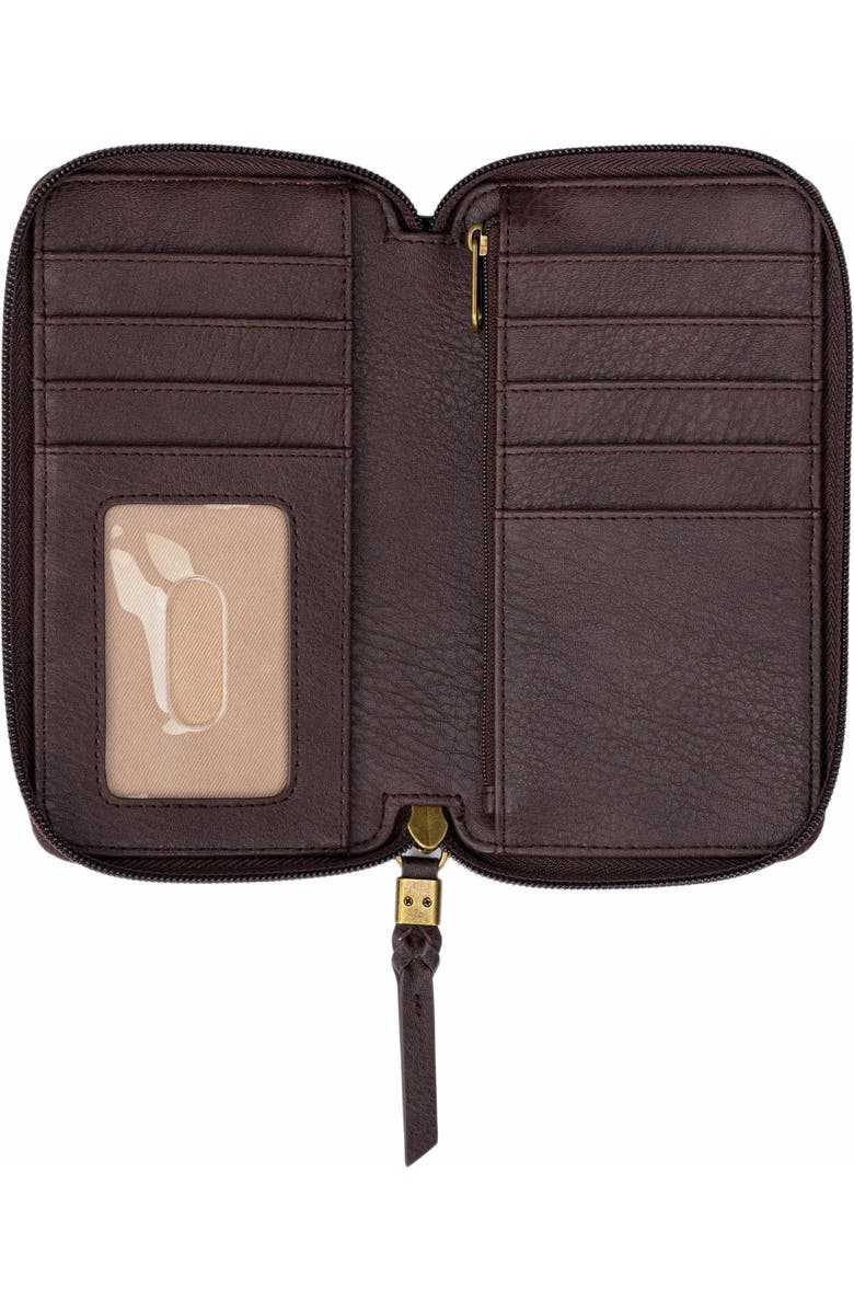 The Sak Silverlake N/S Smartphone Crossbody, Alternate, color, Mahogany Suede