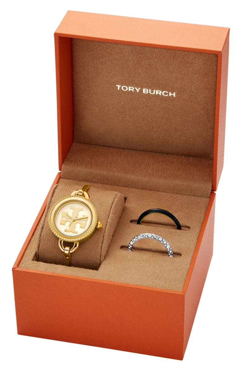 Tory Burch The Miller Bangle Watch Set, 27mm, Alternate, color, 