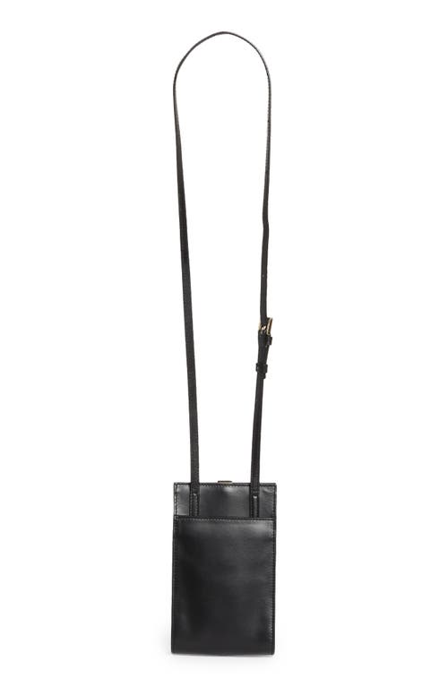 Loulou De Saison Mini Neri Leather Crossbody Bag In Black