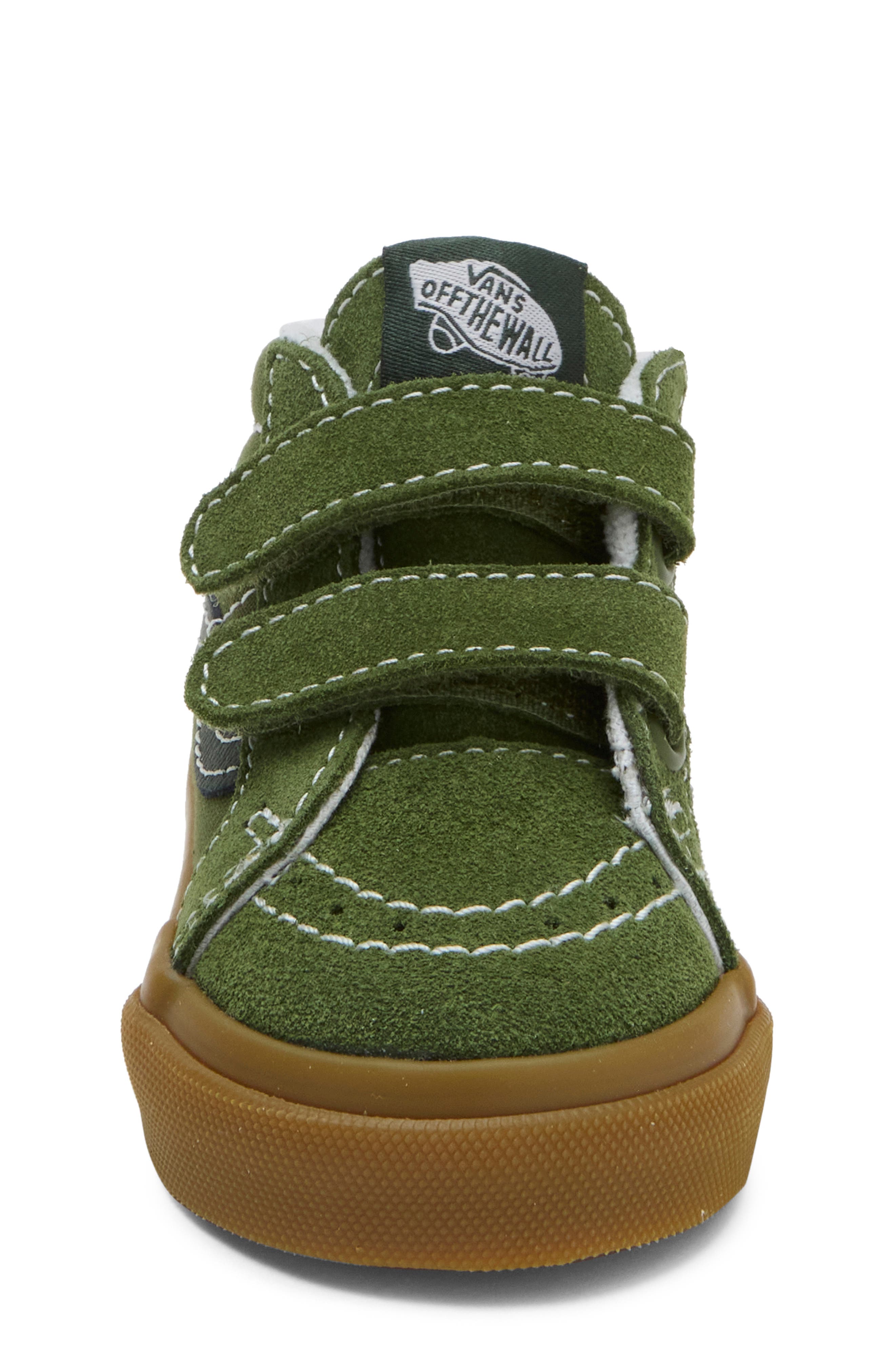 Kids' SK8-Mid Reissue V Sneaker, Alternate, color, GREEN BALSAM