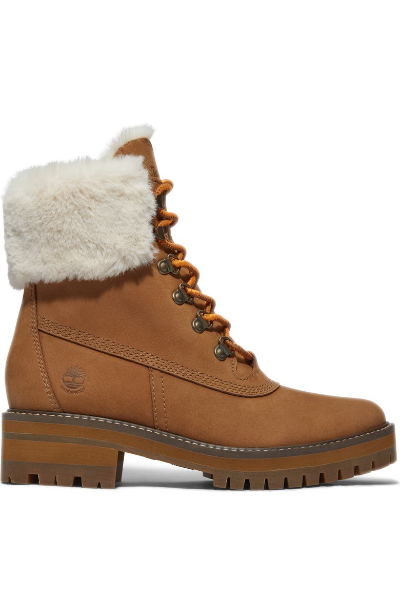 Timberland Courmayeur Valley 6-Inch Faux Fur Lined Waterproof Boot, Alternate, color,