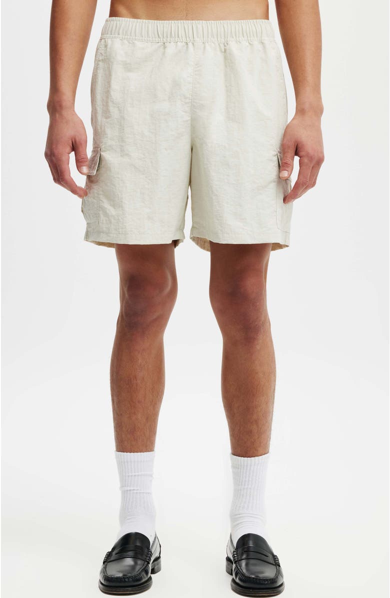 Cotton On Men's All Purpose Short, Main, color, Bone Cargo