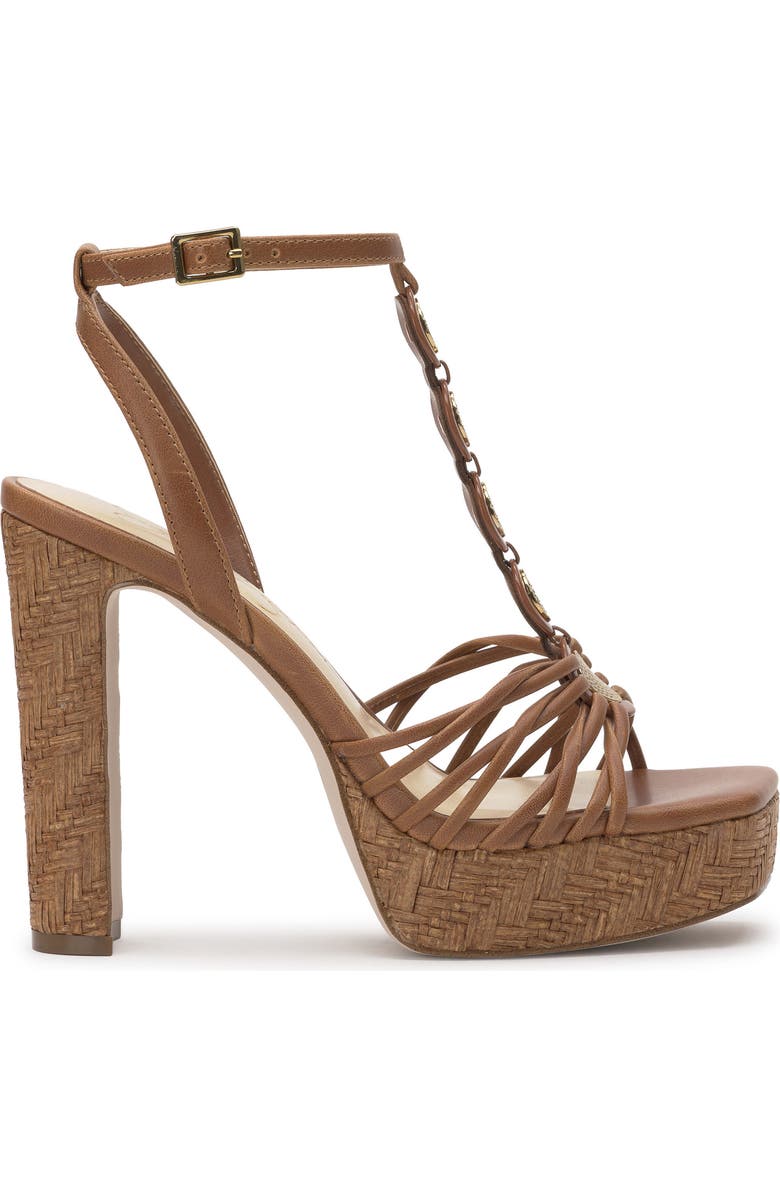 Jessica Simpson Colero Ankle Strap Platform Sandal, Alternate, color, Western Tan