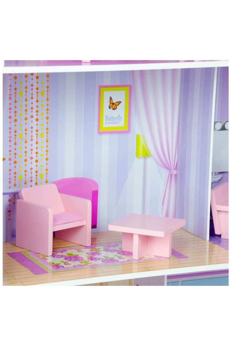 Olivia's Little World Dreamland Dollhouse & Accessories, Alternate, color, PINK