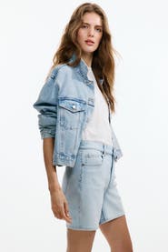 H&M High-waisted Denim Shorts