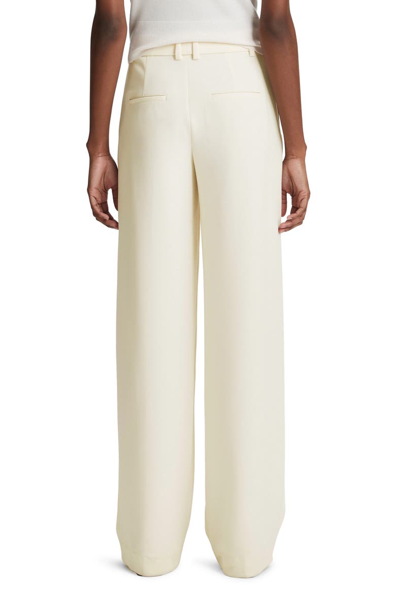 Pintuck Wide Leg Pants, Alternate, color, OFF WHITE