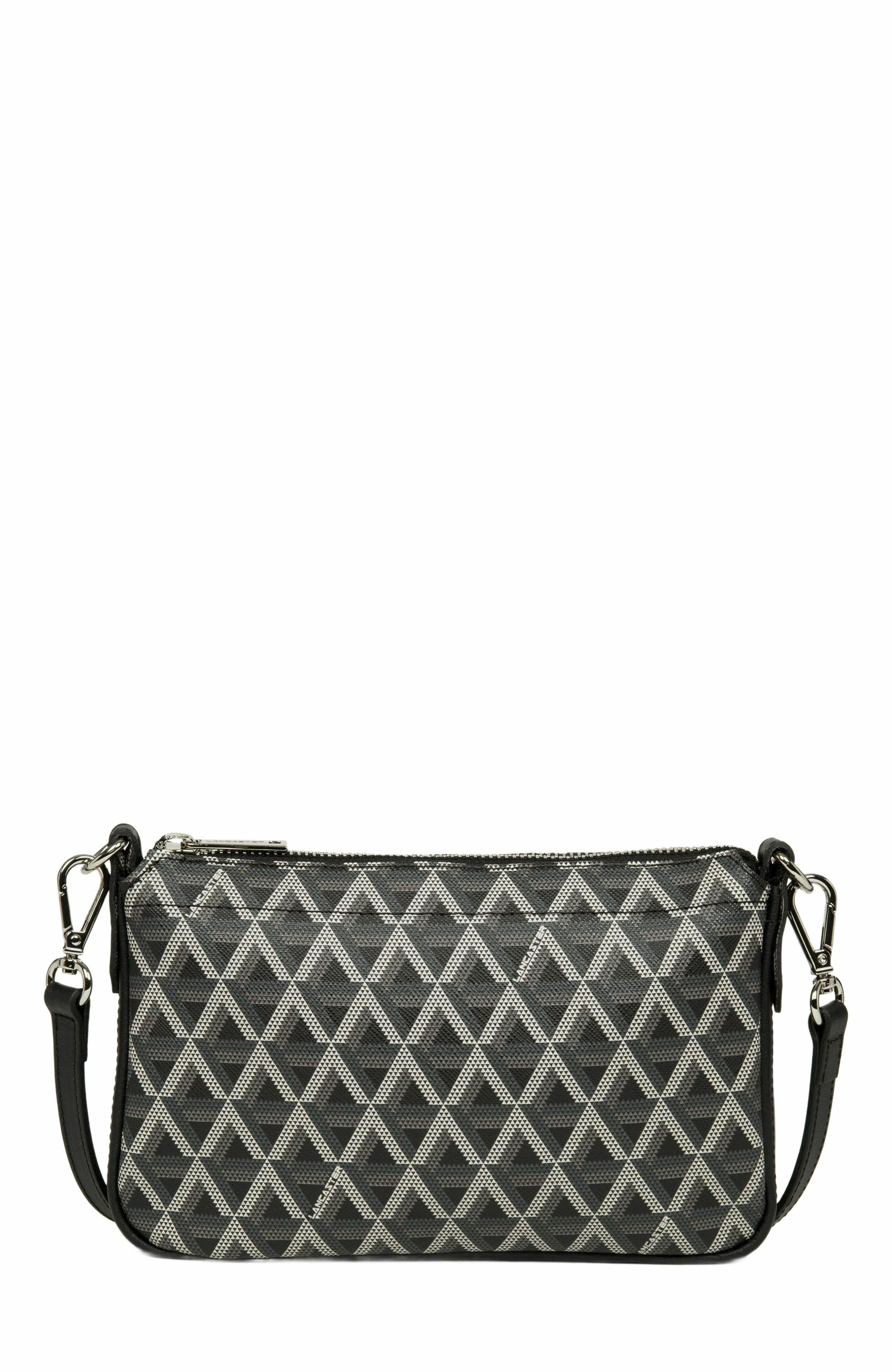 Lancaster Zipped Pouch S Ikon, Main, color, Noir