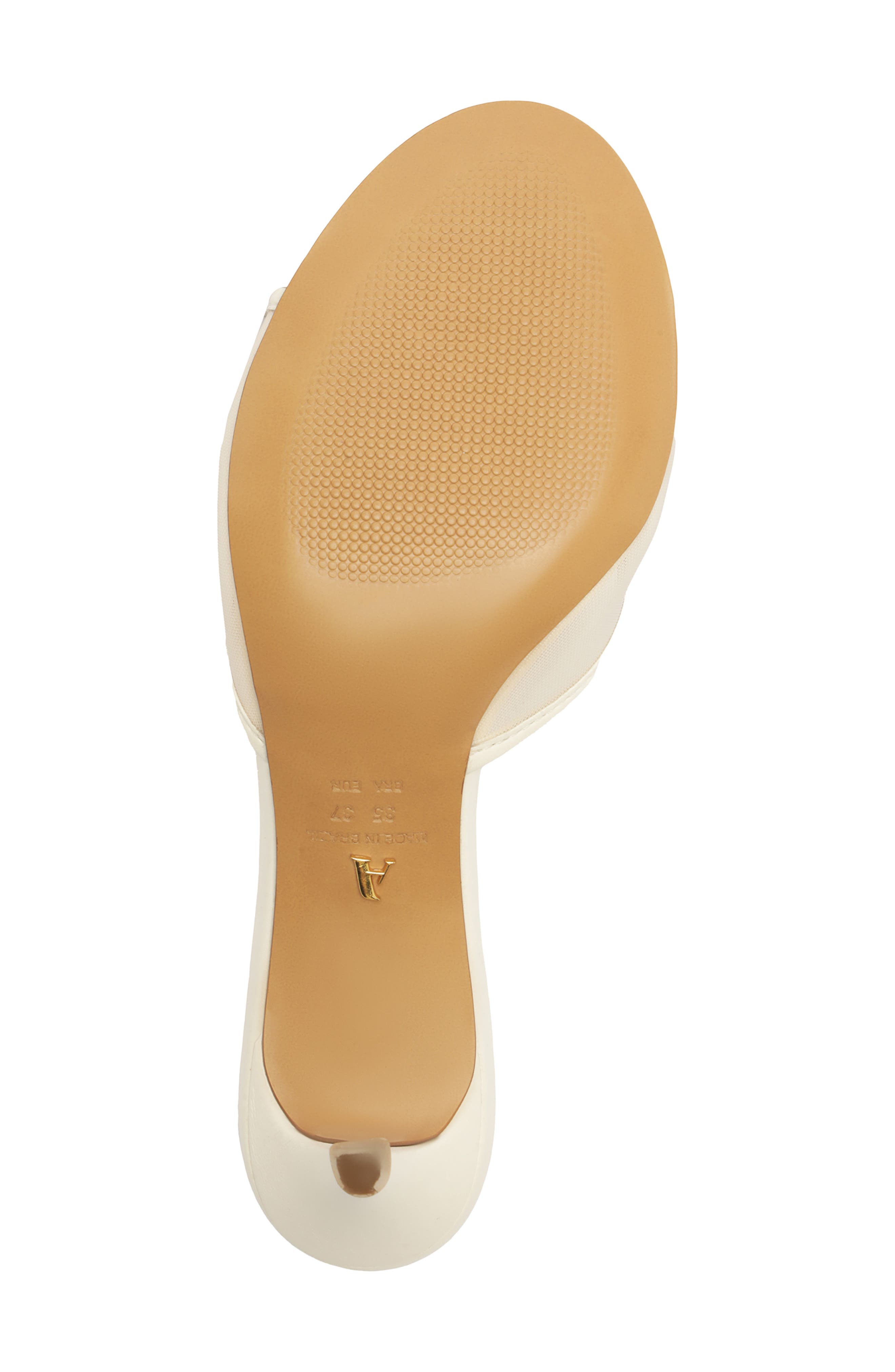 Arezzo Audrey Sandal, Alternate, color, Crema White