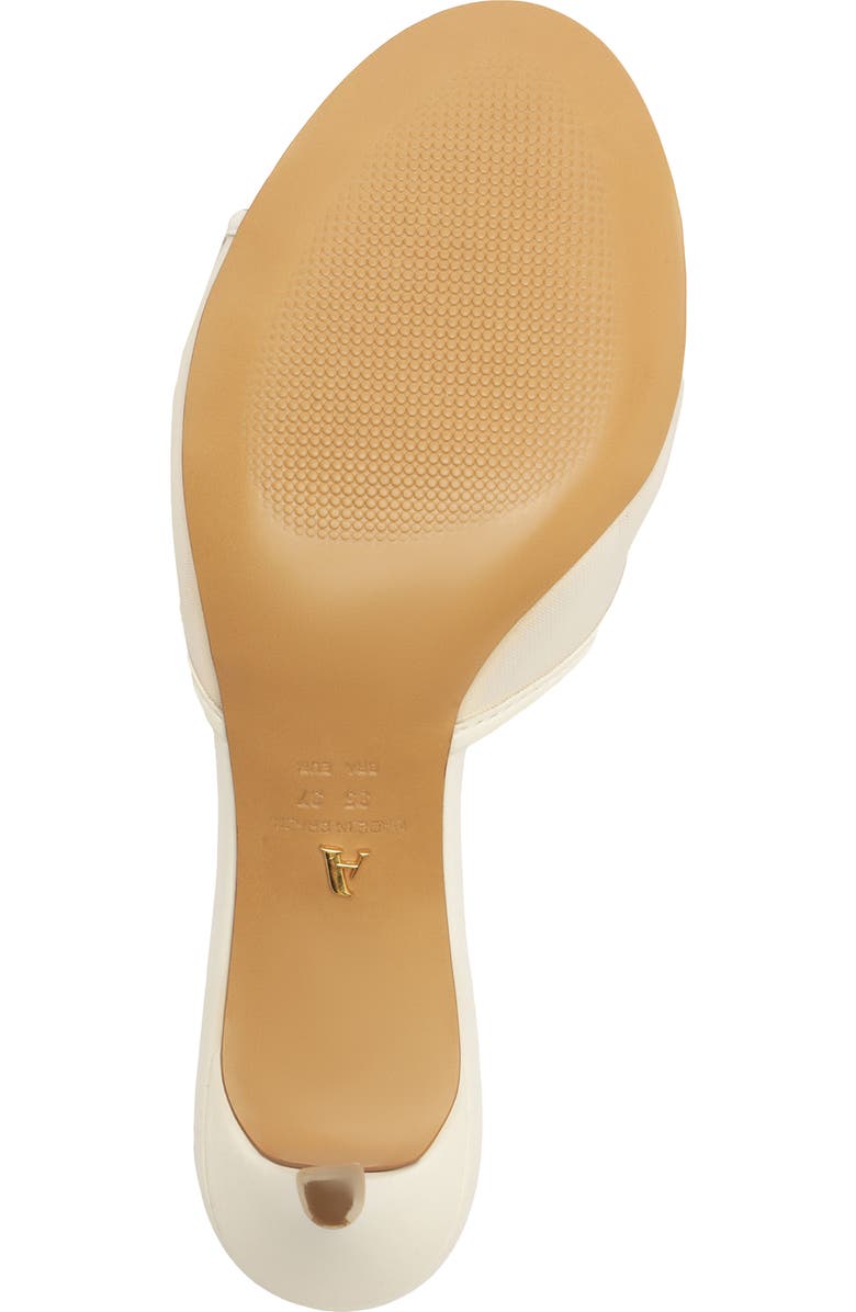 Arezzo Audrey Sandal, Alternate, color, Crema White