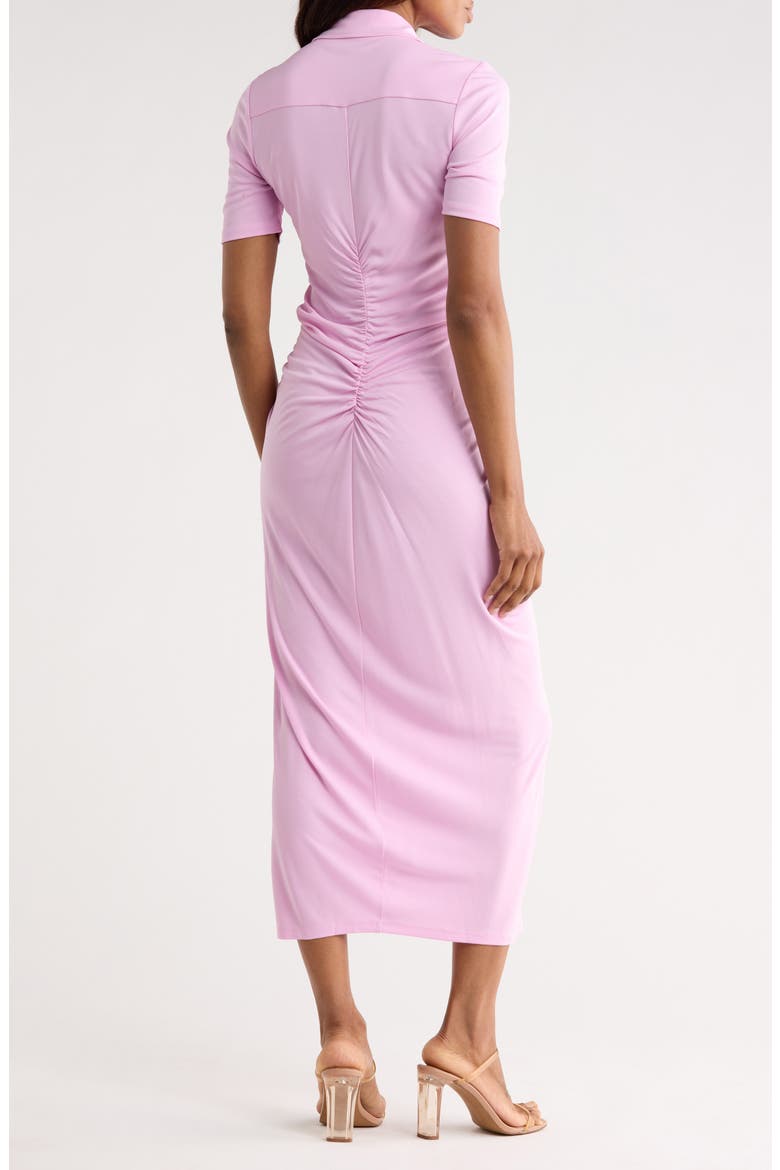 Zoey Short Sleeve Shirtdress, Alternate, color, LAVENDA PINK