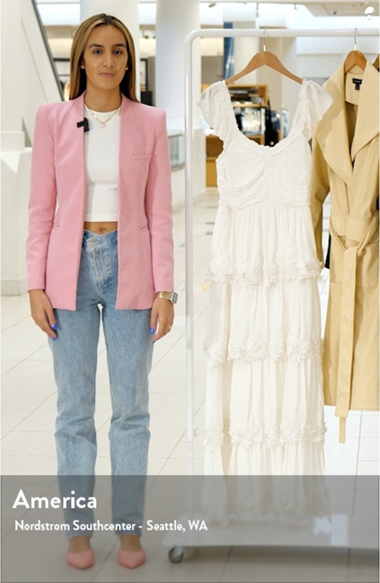 Narcissa Tiered Maxi Dress, sales video thumbnail