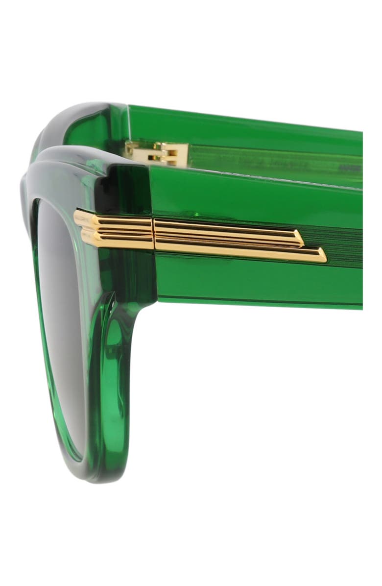 Bottega Veneta Sunglasses, Alternate, color, Green Green Green