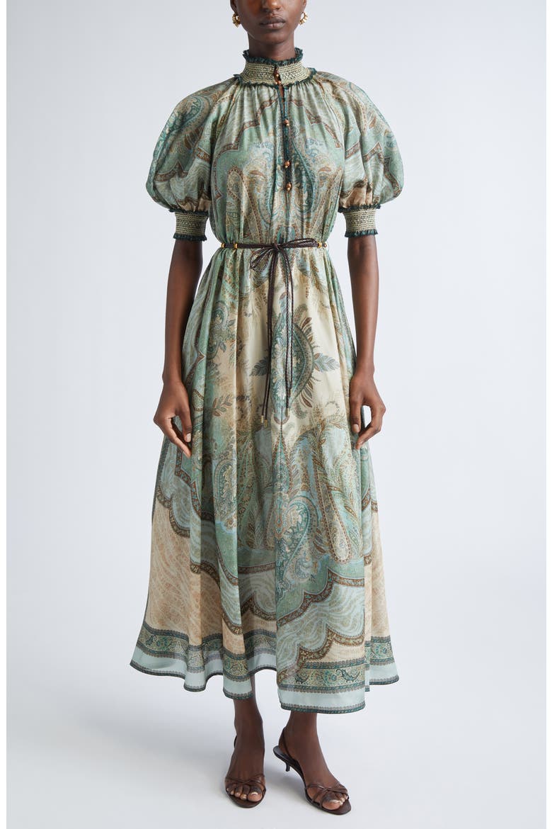 billowing maxi dress Tiered Ruffle Gown Cream Cotton Off-shoulder Boho Maxi Dress | Alba